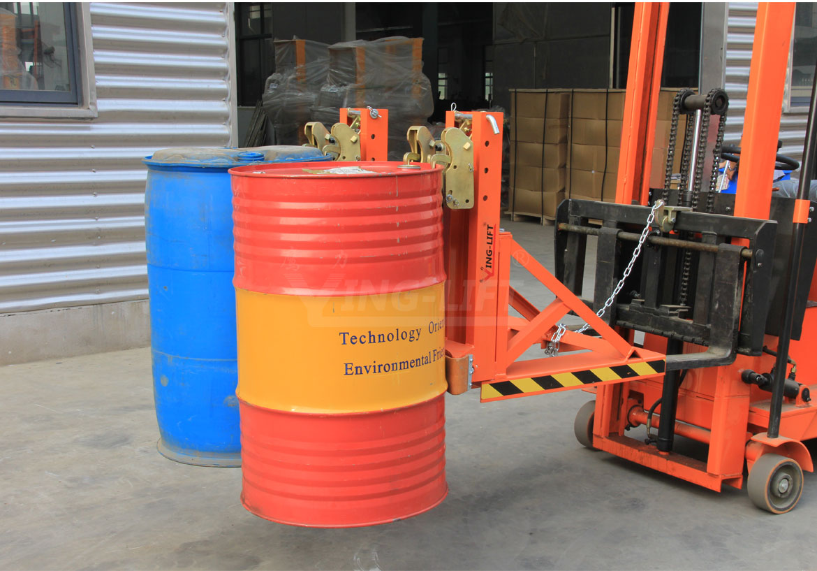 雙鷹嘴雙桶油桶夾具