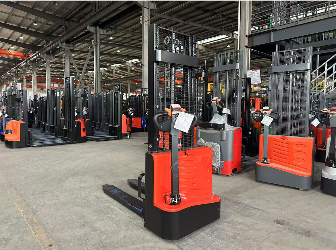 步行式全電動(dòng)托盤堆垛車