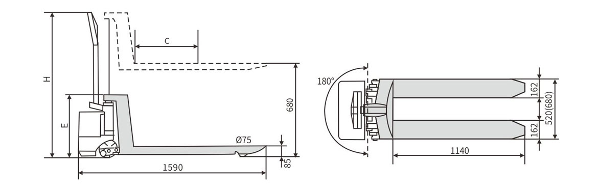 電動液壓高搬車