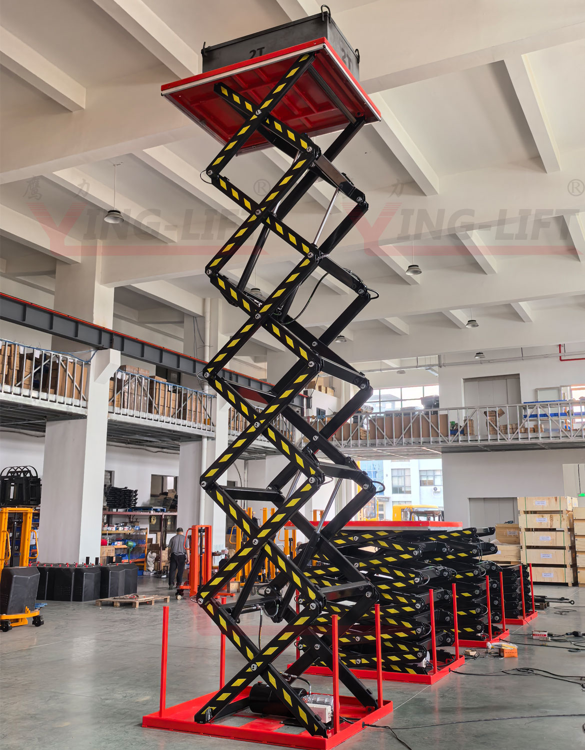 六剪式電動升降平臺