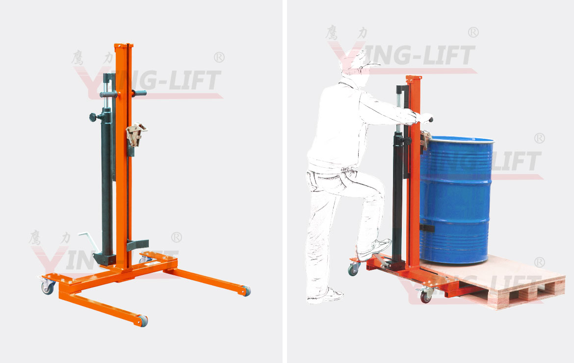 液壓油桶搬運(yùn)車